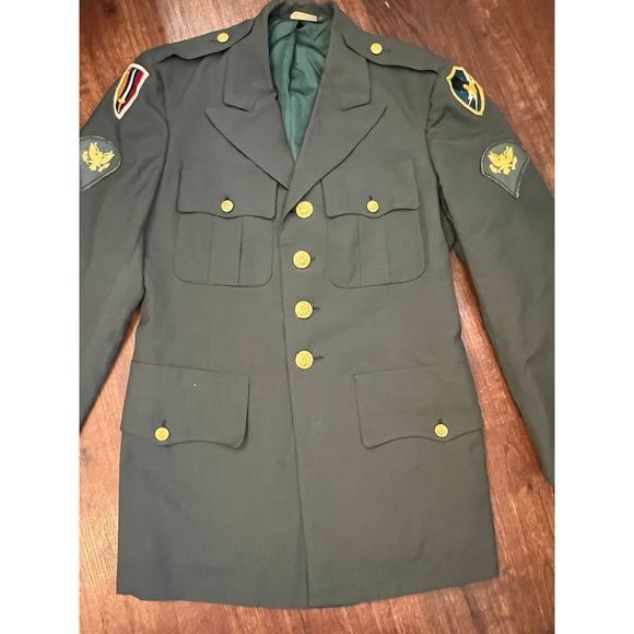 US Military jacket authentic small 1940s - Picture 1 of 9